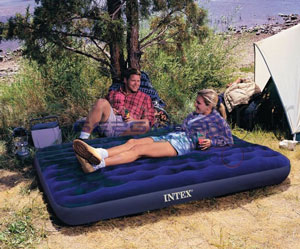 Современные надувные кровати Intex. Мобильность и качество