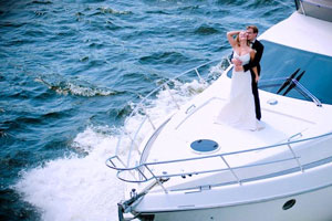 Незабываемая свадьба на белоснежной яхте